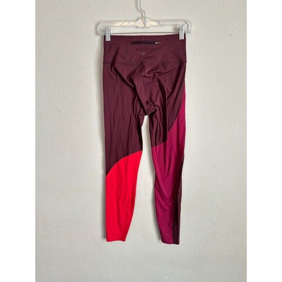 Athleta Asym Colorblock Tight in Plush Supersonic  SIZE XS - Picture 9 of 11